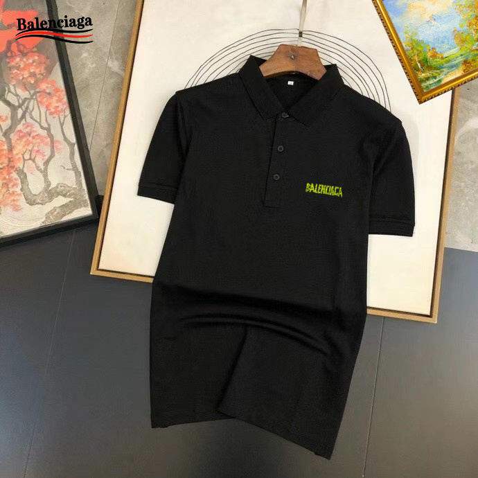 Picture of Balenciaga Polo Shirts Short _SKUBalenciagaM-3XL25tr3429506